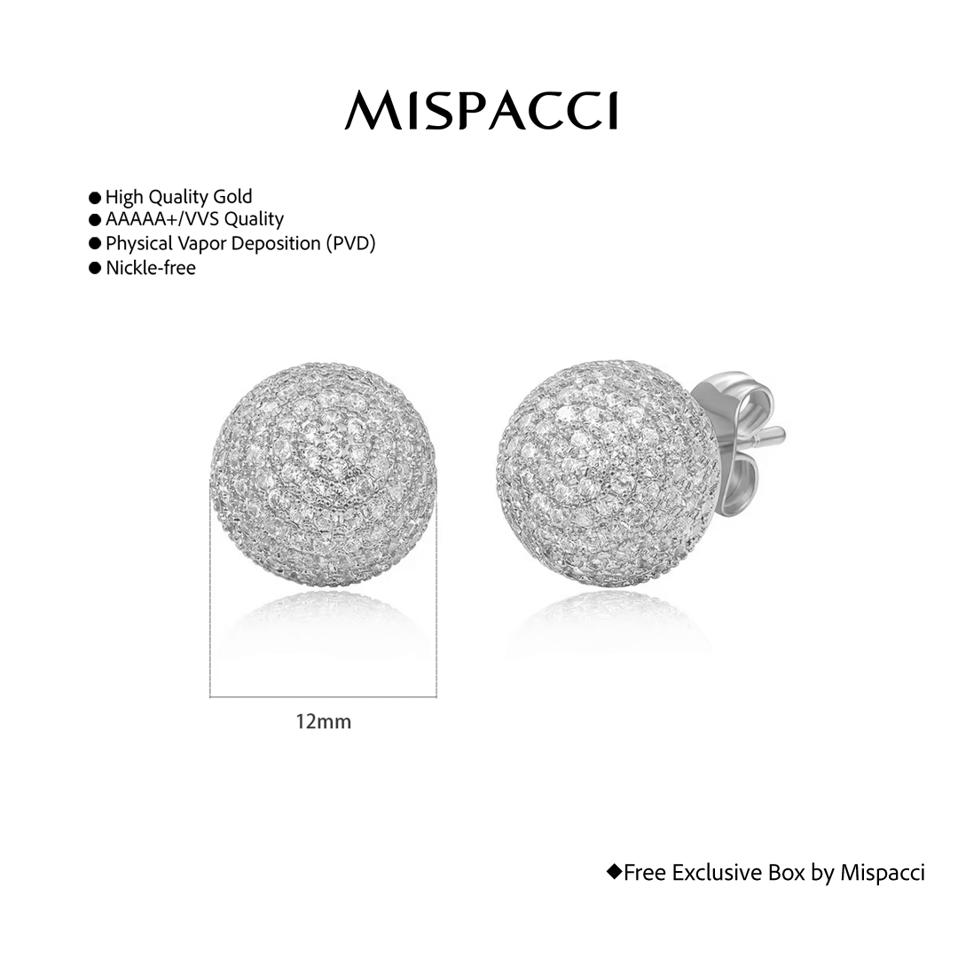Iced Ball Earrings