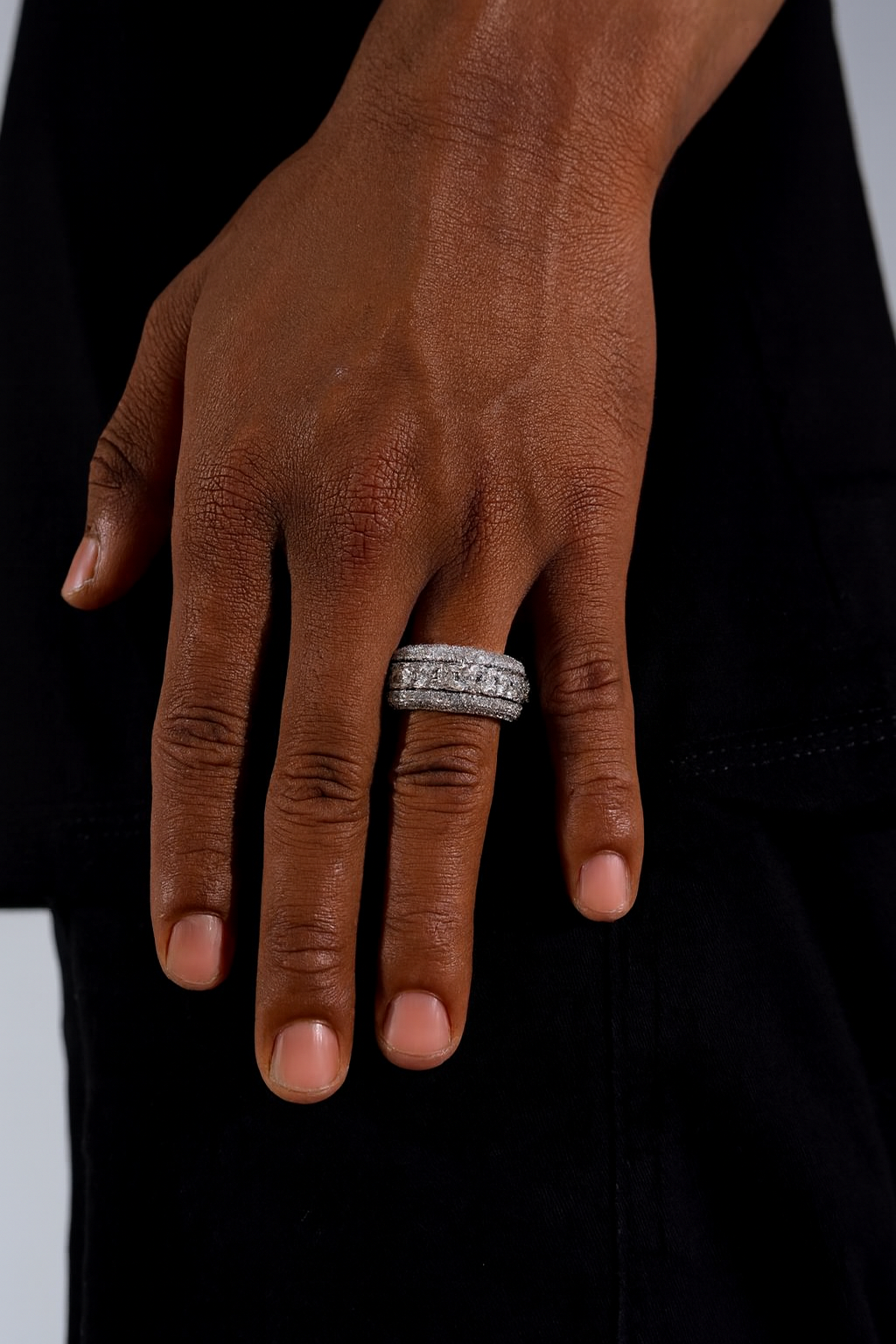 Spin Cuban Ring