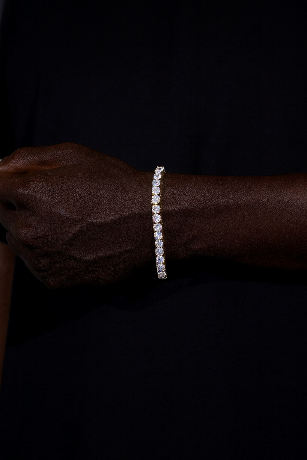 5mm Tennis Bracelet - Gold