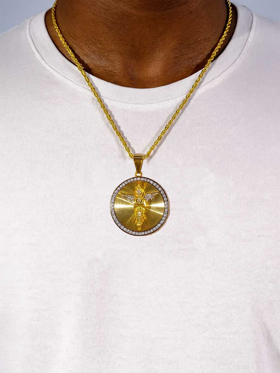 ANGEL PENDANT - GOLD