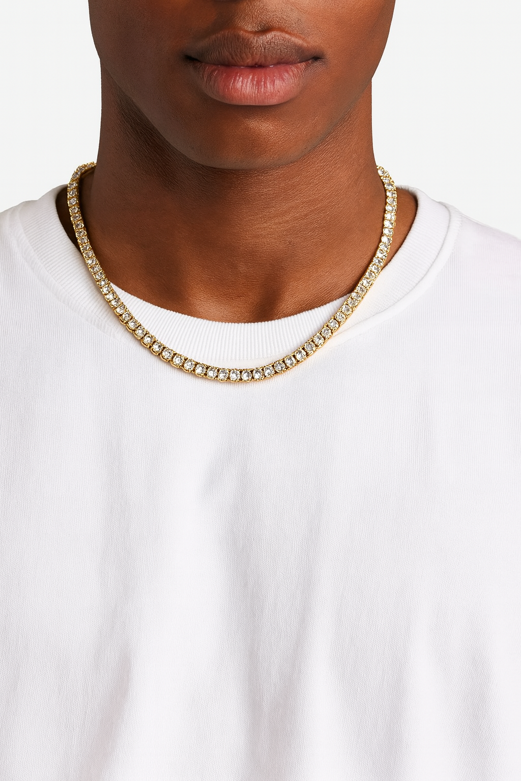 5mm Tennis Chain - Gold