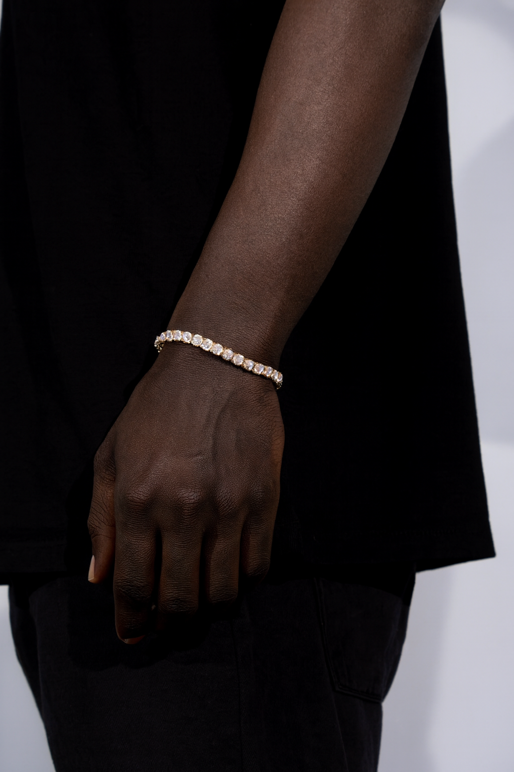 5mm Tennis Bracelet - Gold