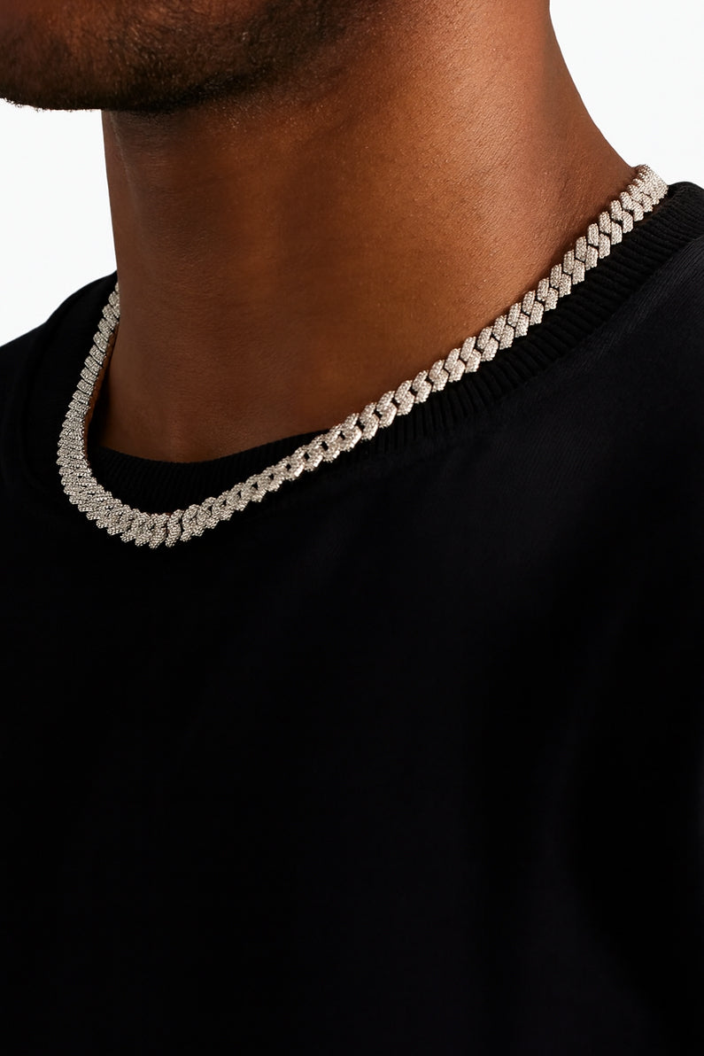 Mini Cuban Prong Chain