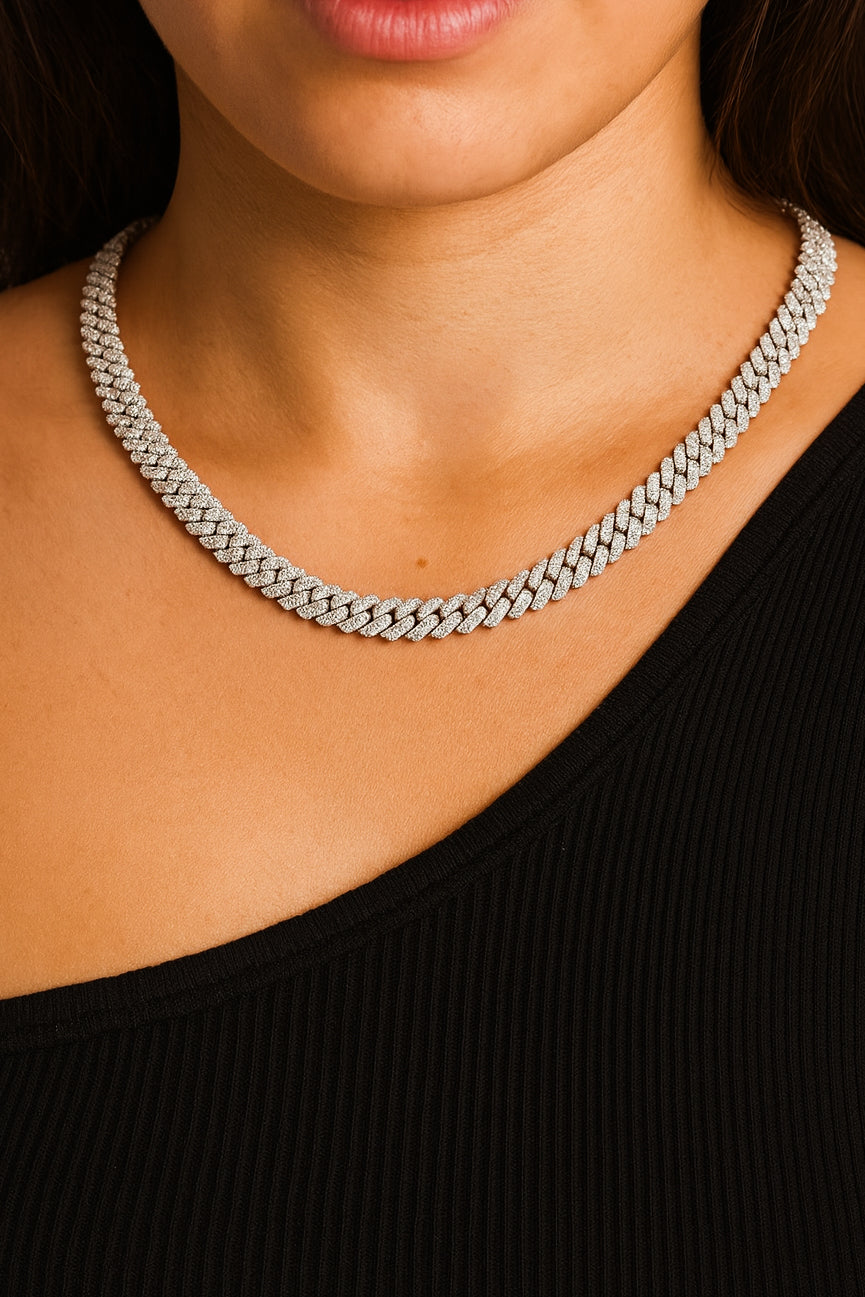 Mini Cuban Prong Chain