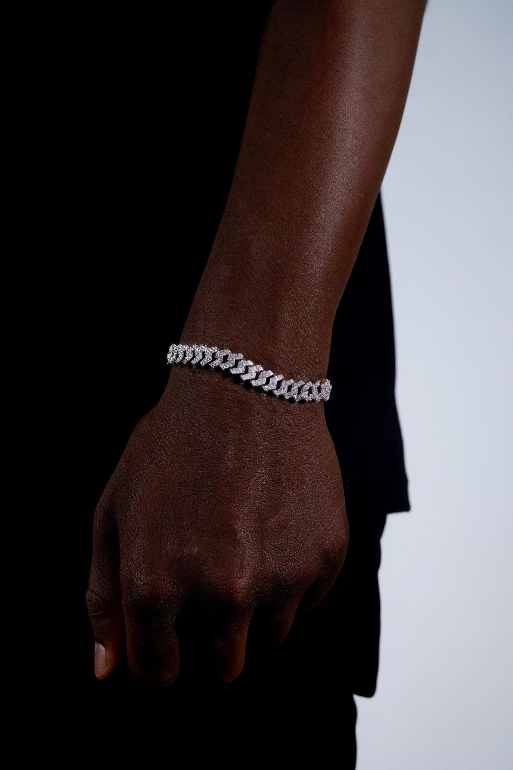Mini Cuban Prong Bracelet