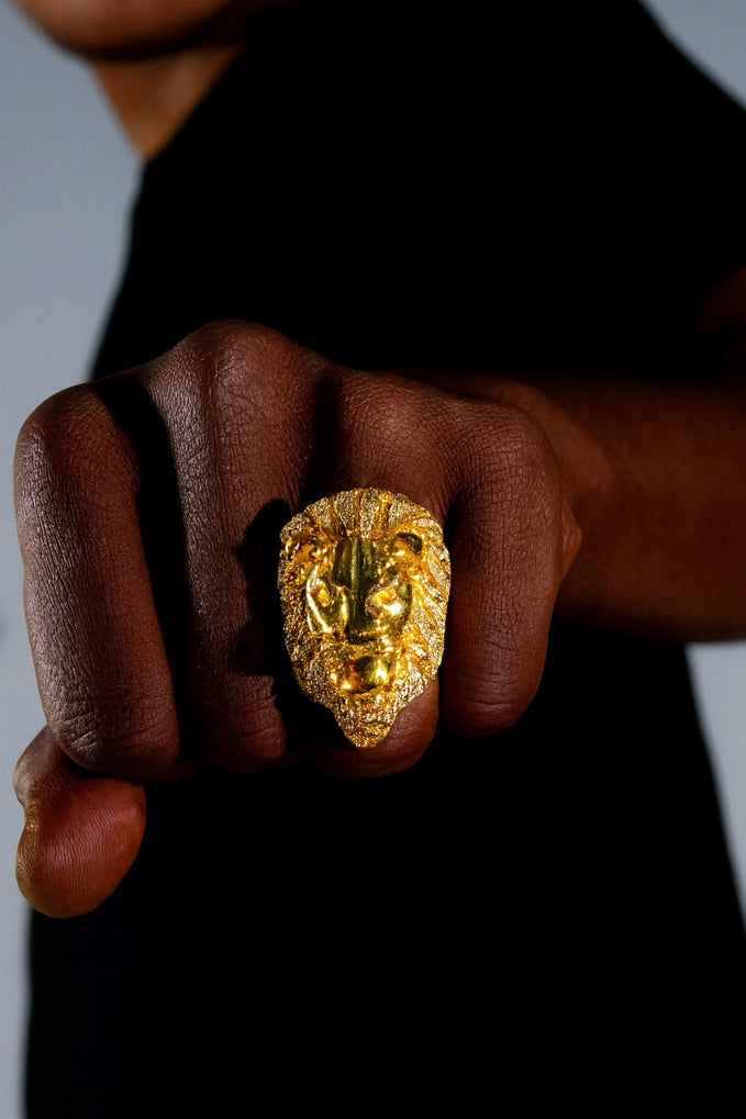 Lion Ring - Gold