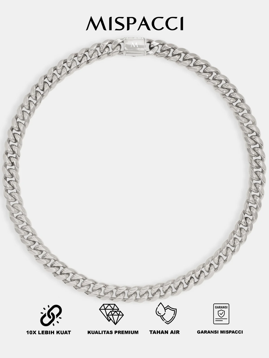 8mm Clean Cuban Chain