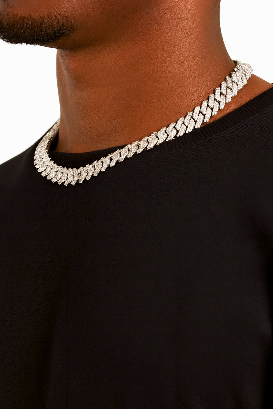 Cuban Prong Necklace