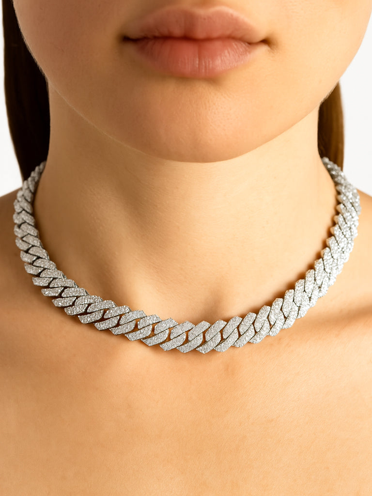 Cuban Prong Necklace