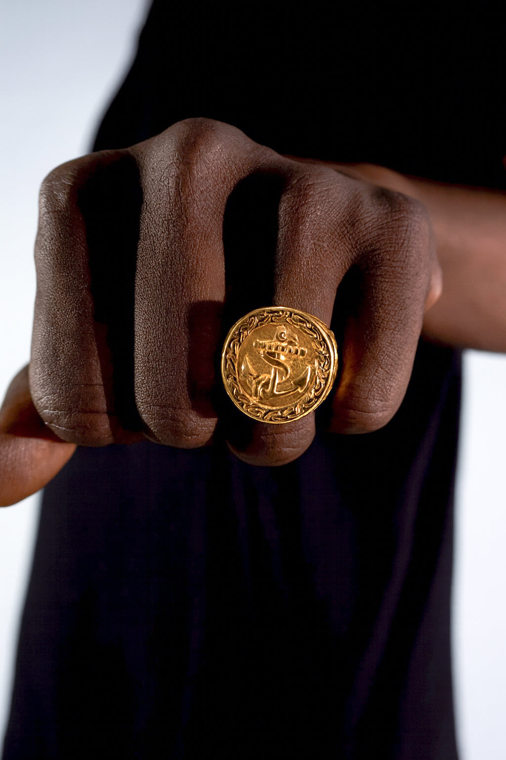 Anchor Ring - Gold