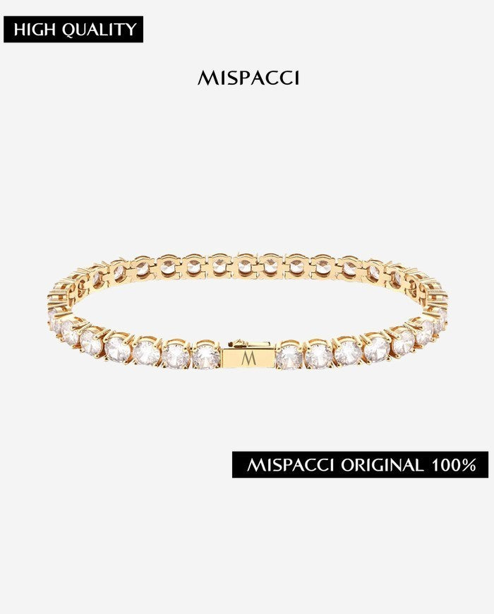 5mm Tennis Bracelet - Gold