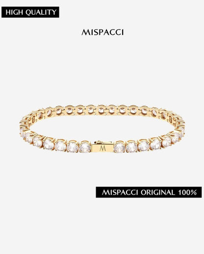 5mm Tennis Bracelet - Gold