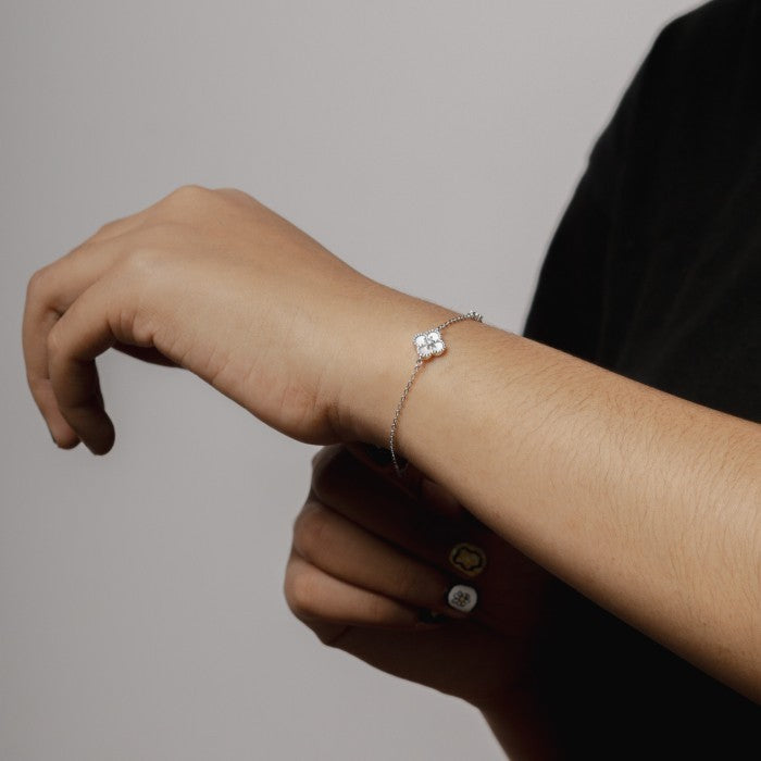 White Clover Bracelet