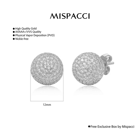 Iced Ball Earrings