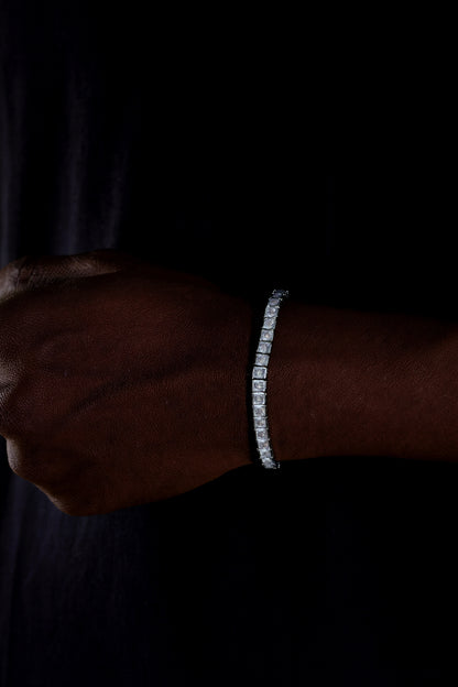 Square Tennis Bracelet