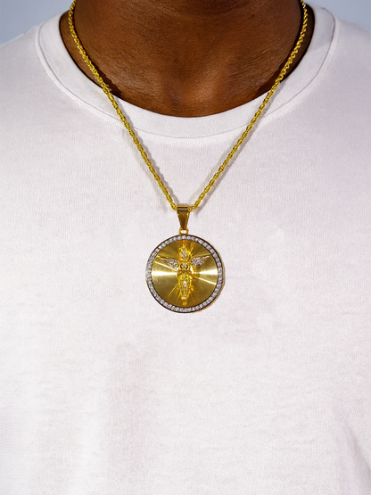 ANGEL PENDANT - GOLD