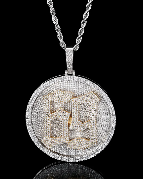 Full Round Backplate Font Custom