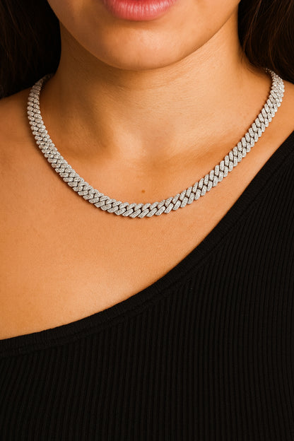 Mini Cuban Prong Chain