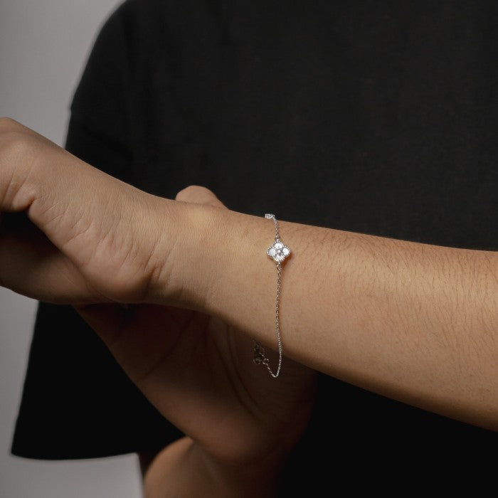 White Clover Bracelet