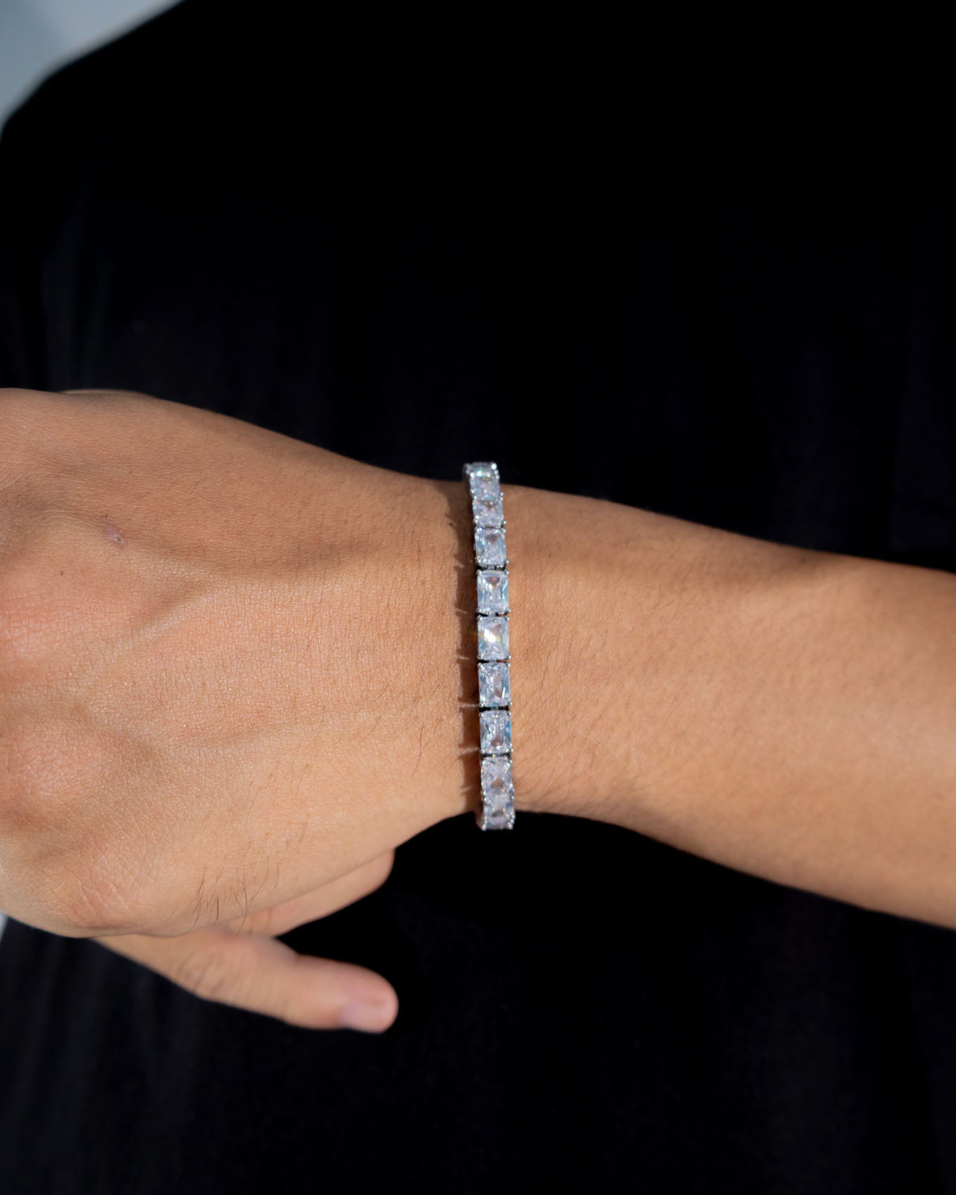 Iced Baguette Bracelet