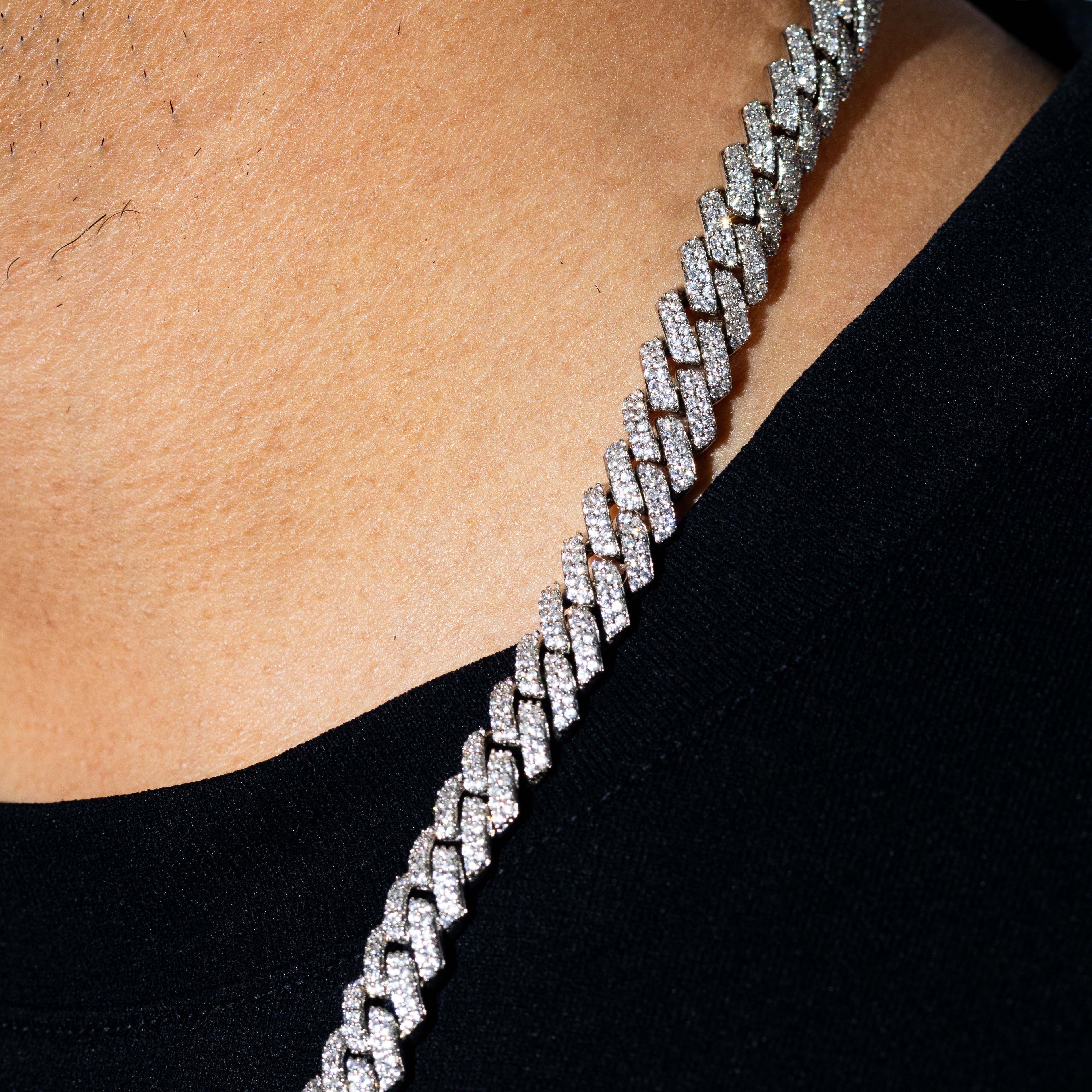 Mini Cuban Prong Chain