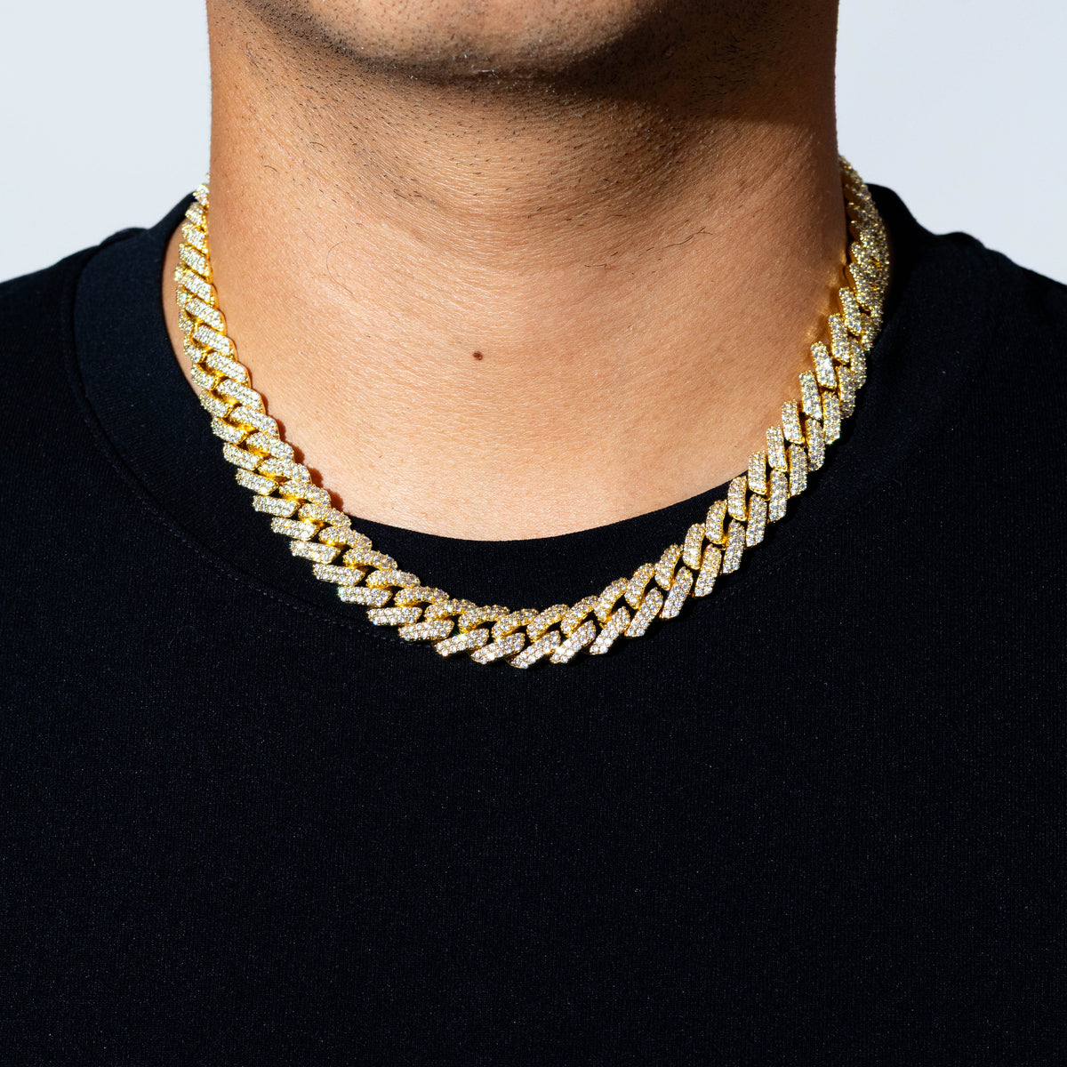 Cuban Prong Chain - Gold