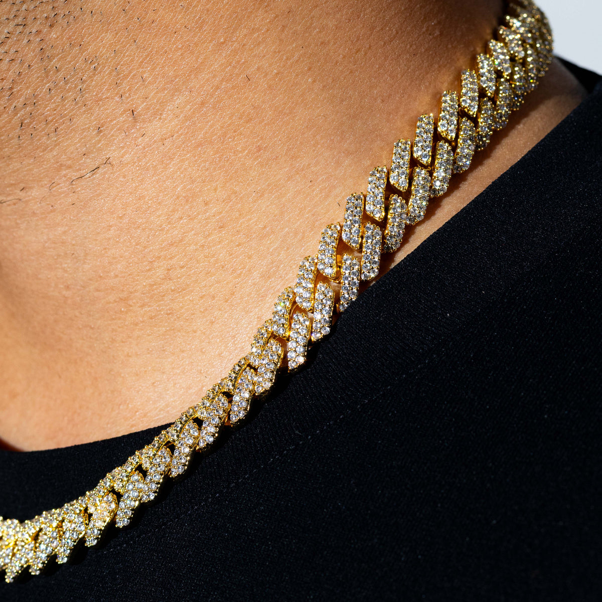 Cuban Prong Chain - Gold