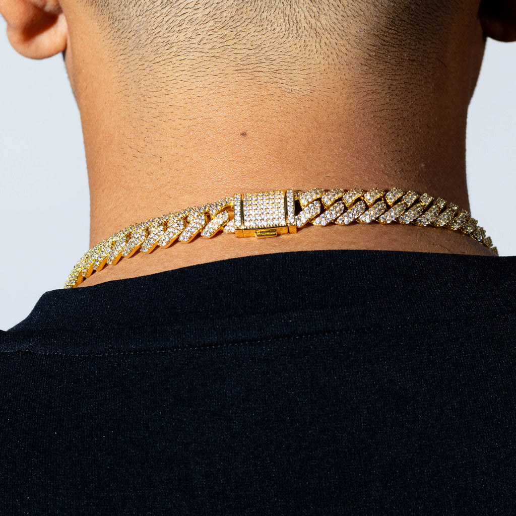 Cuban Prong Chain - Gold