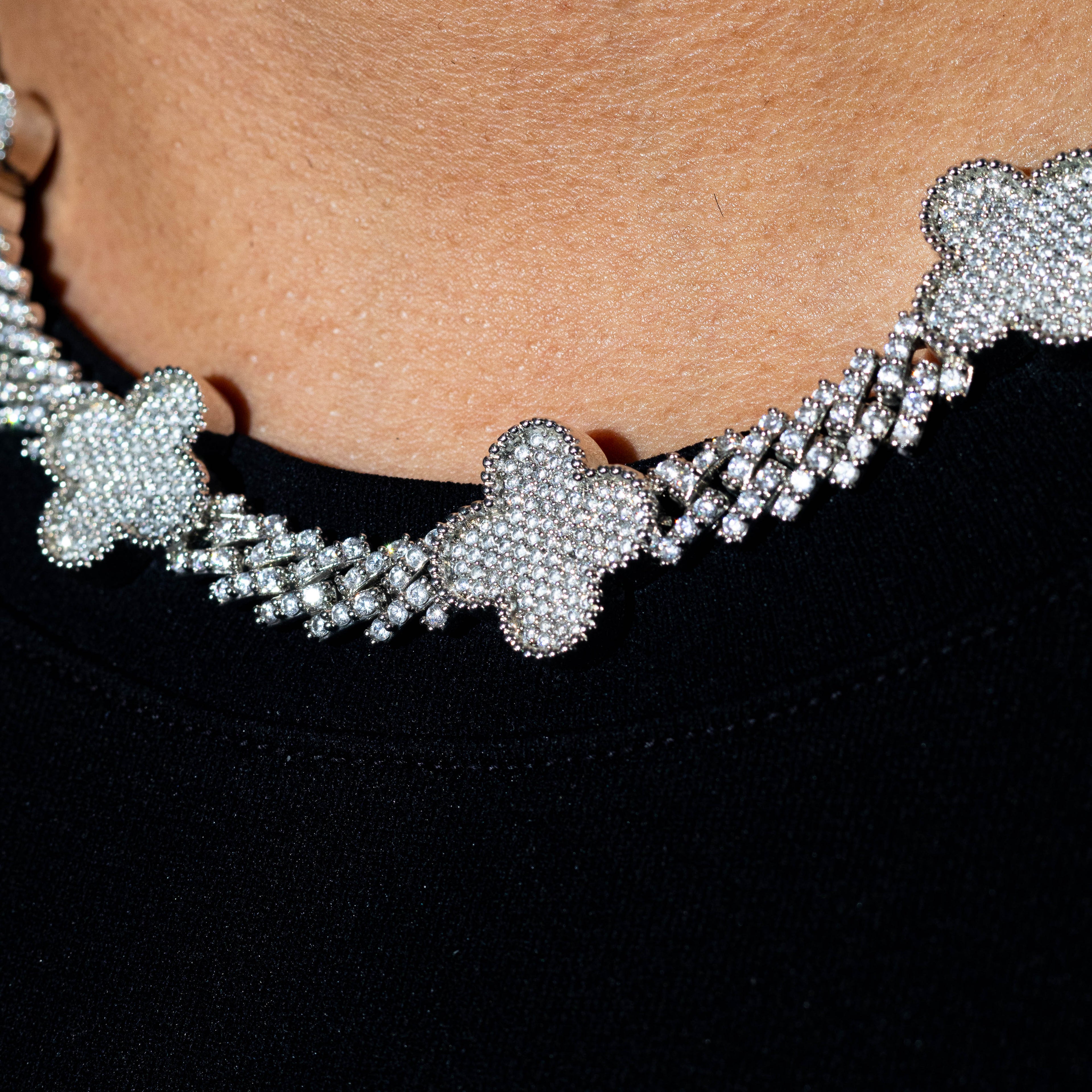 Clover Iced Out Chain