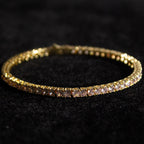 Mini Tennis Bracelet - Gold
