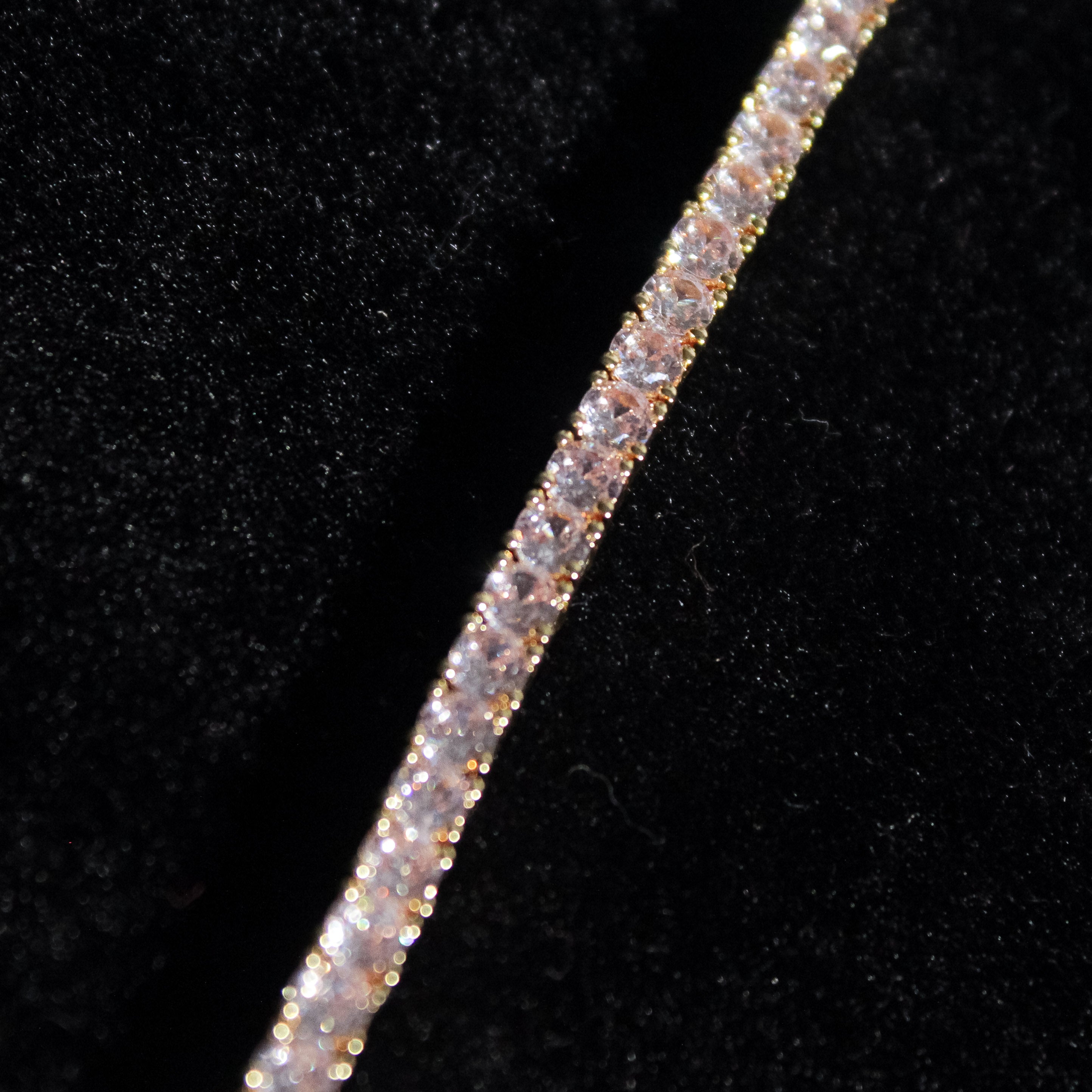 Mini Tennis Bracelet - Gold
