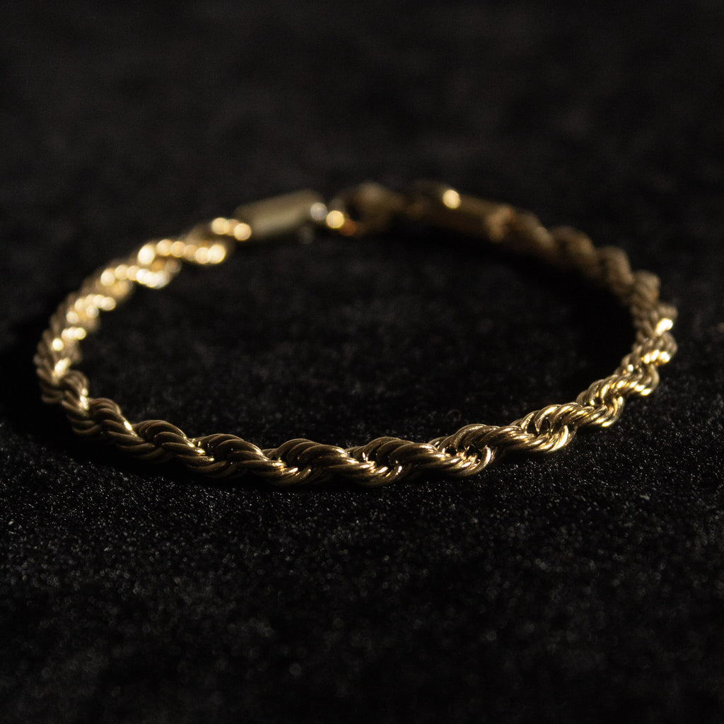Rope Bracelet - Gold