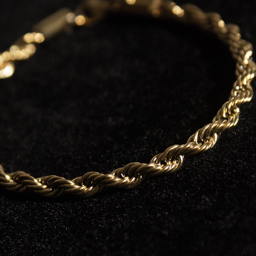 Rope Bracelet - Gold