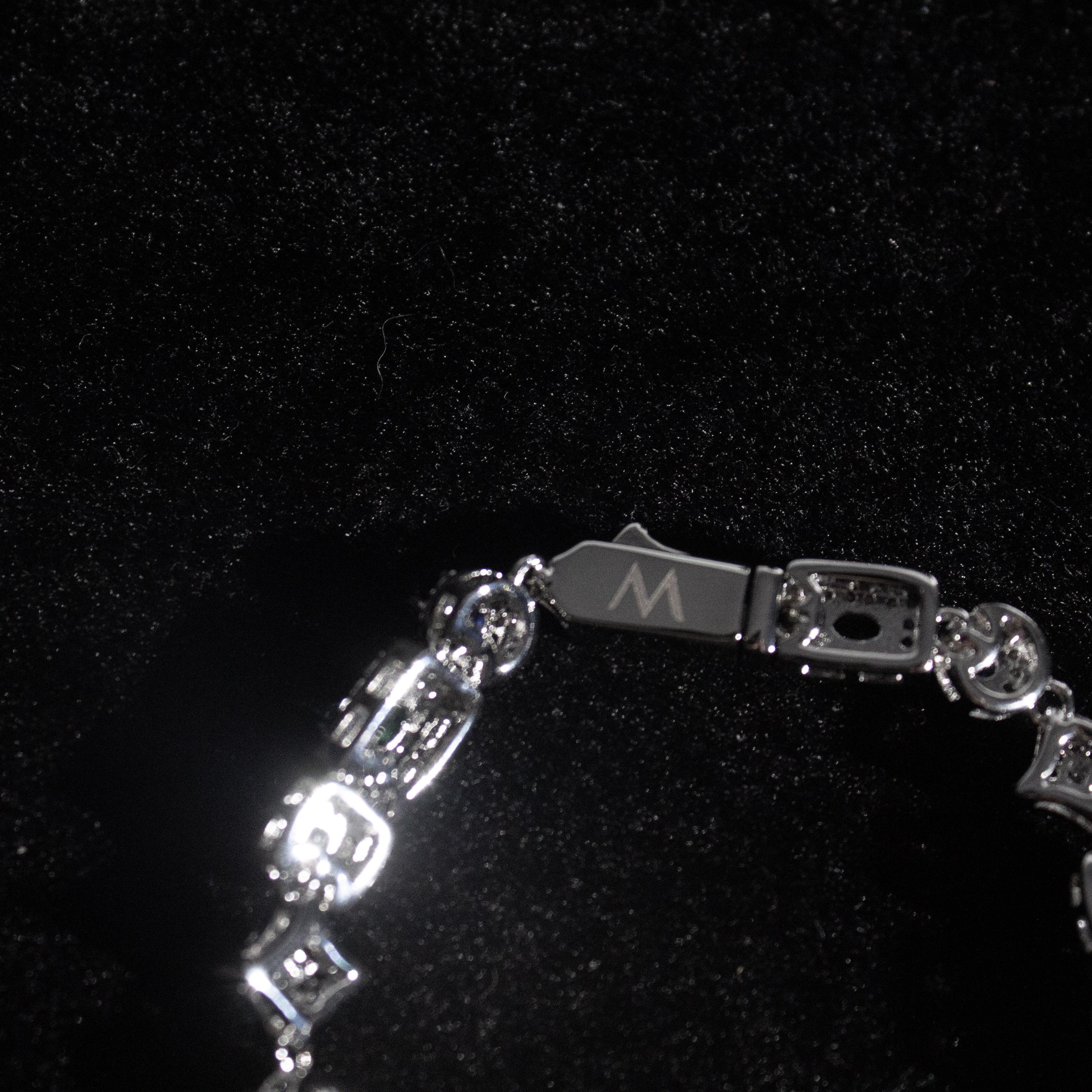 Blue and Green Starlight Gemstone Bracelet