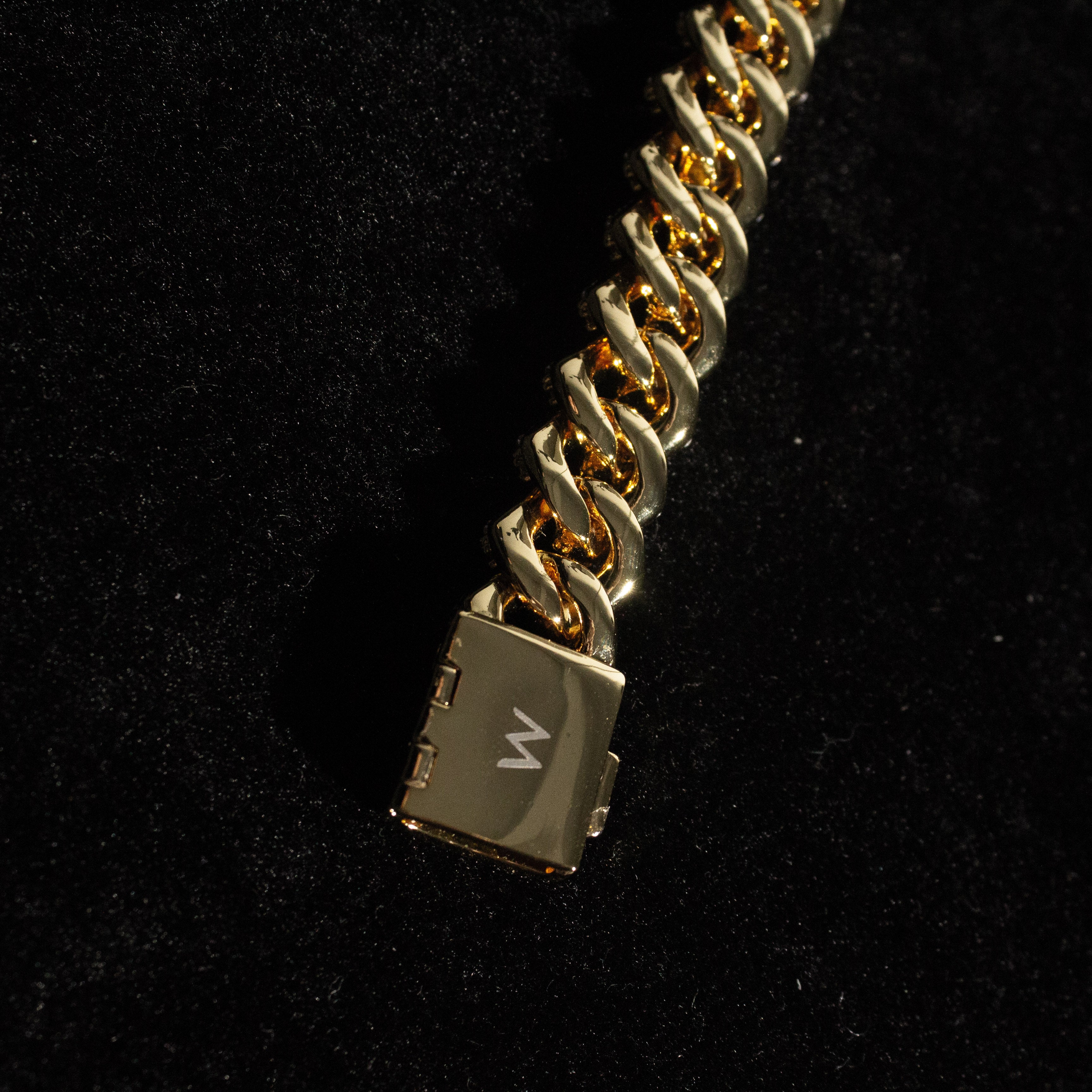 Cuban Prong Bracelet - Gold