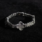 Clover Iced Out Bracelet