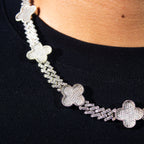 Clover Iced Out Chain