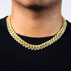 Cuban Prong Chain - Gold