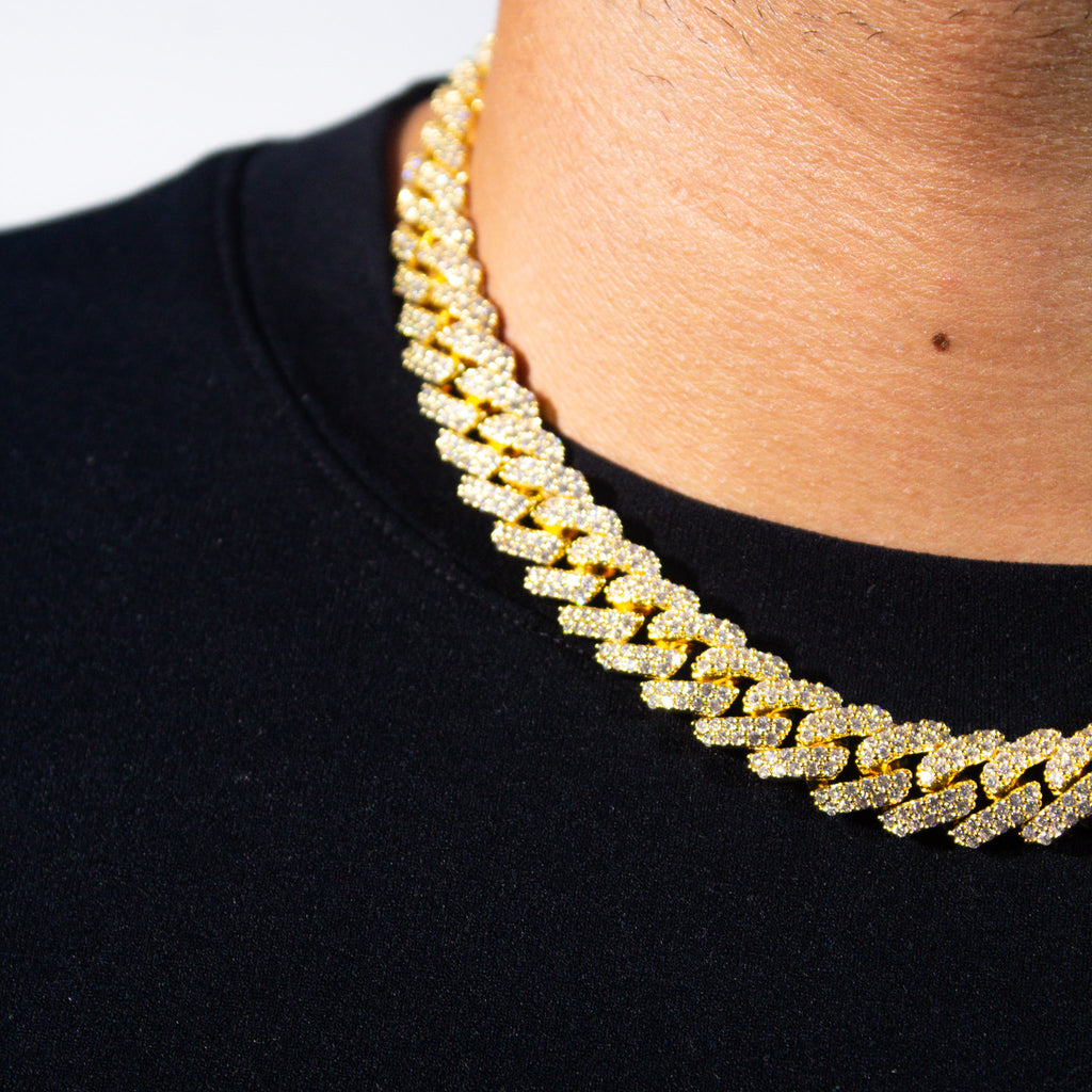Cuban Prong Chain - Gold
