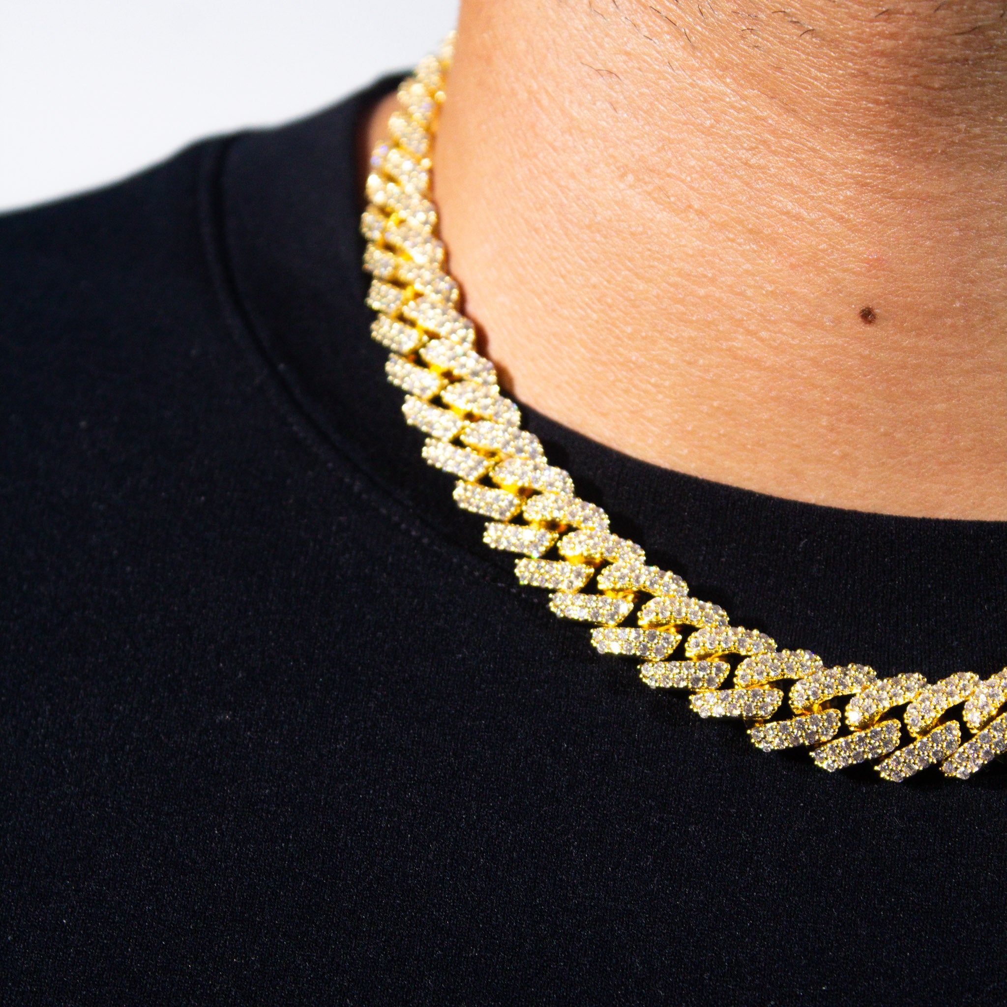 Cuban Prong Chain - Gold