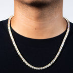 5mm Tennis Chain - Gold