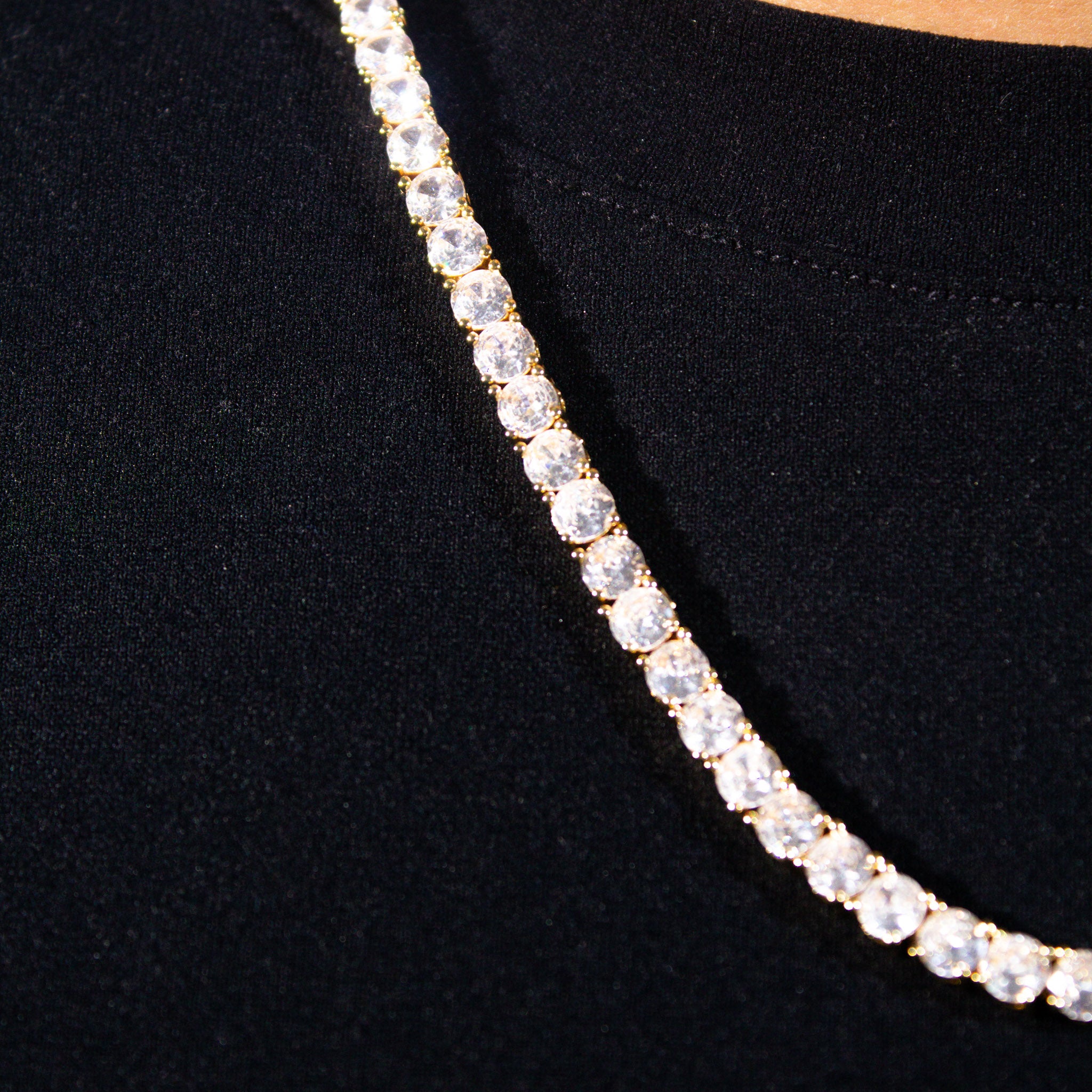 5mm Tennis Chain - Gold