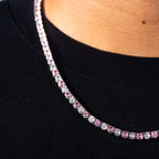 Pink Pop Tennis Chain