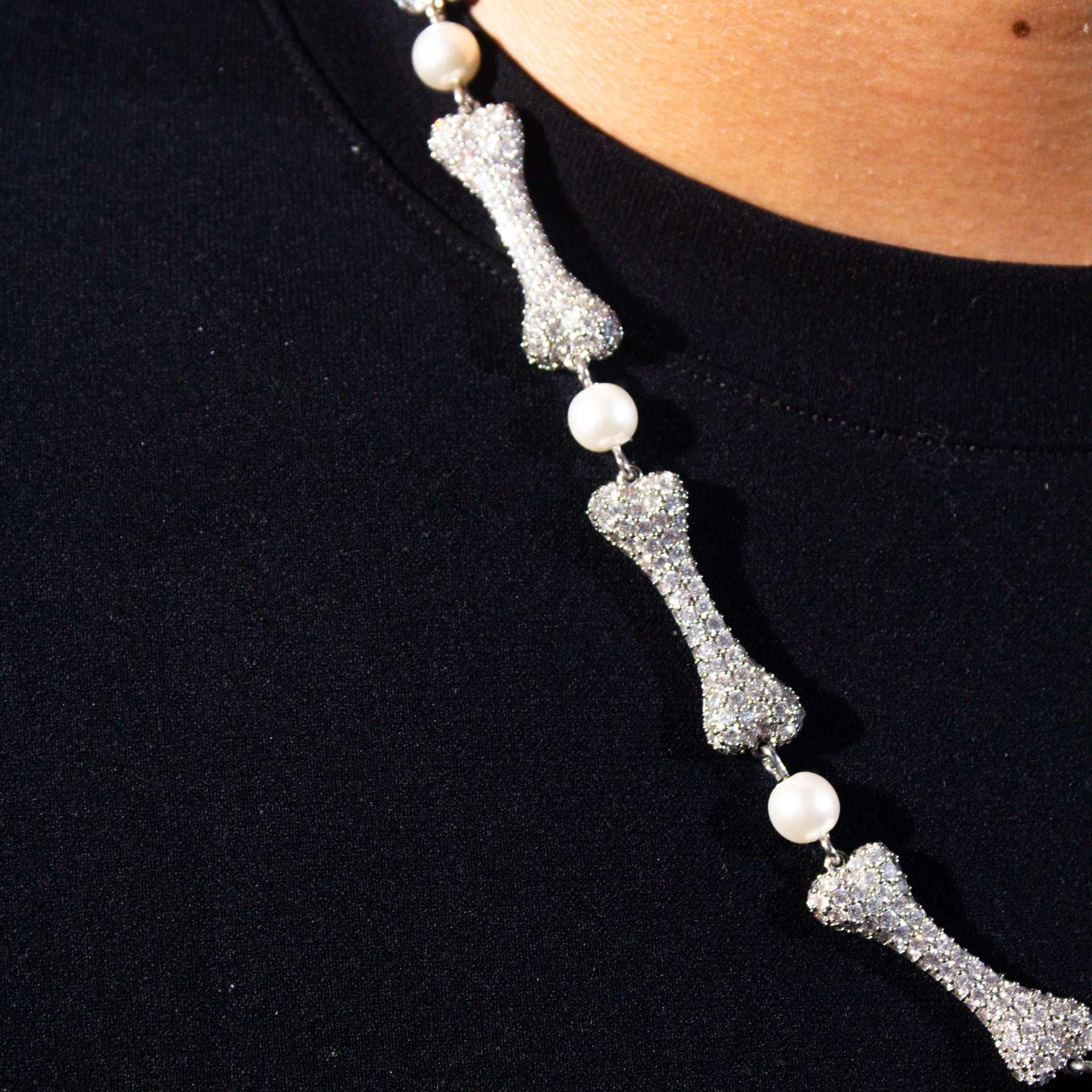 Bone Pearls Chain