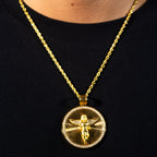 Angel Pendant - Gold