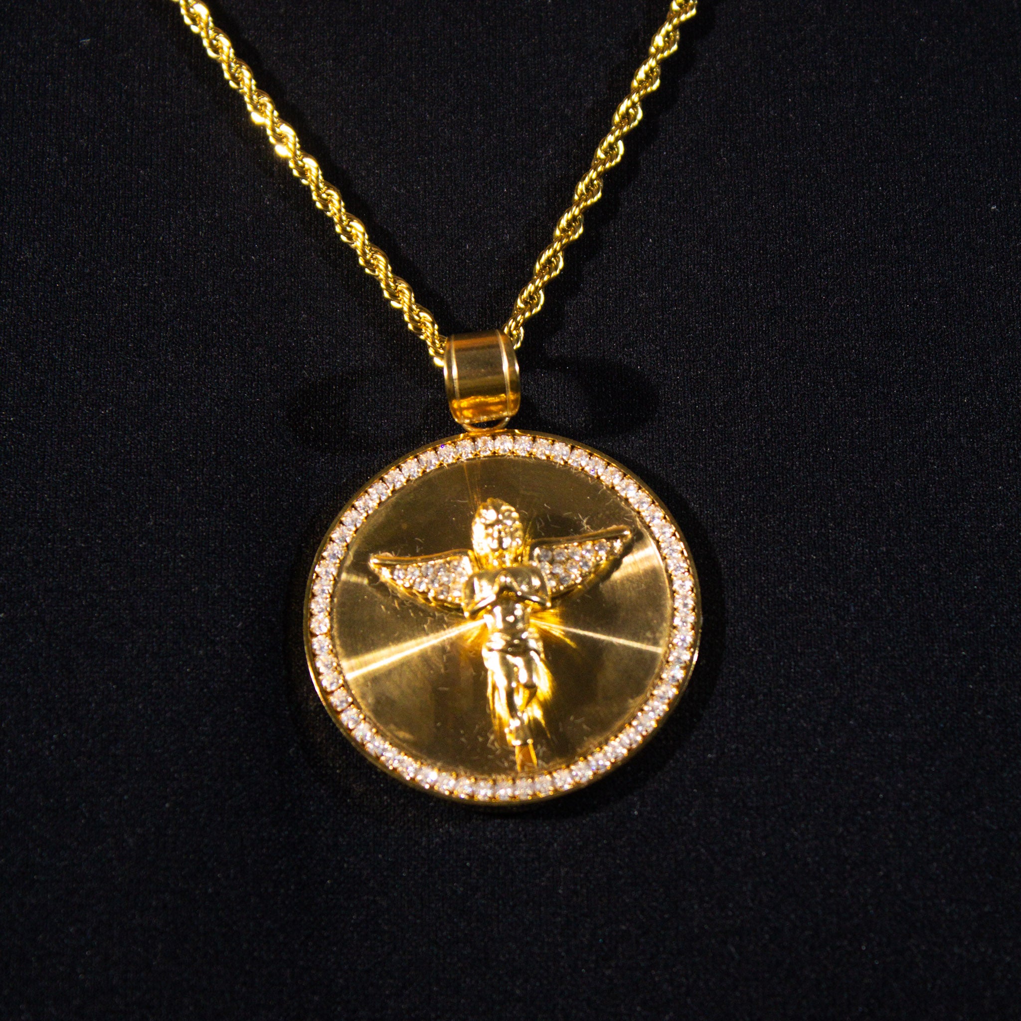 Angel Pendant - Gold