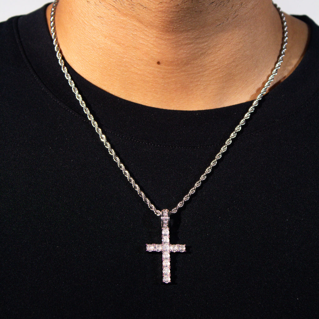 Tennis Cross Pendant