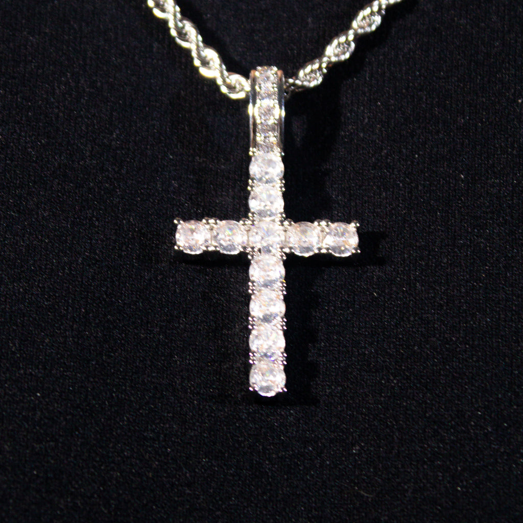 Tennis Cross Pendant