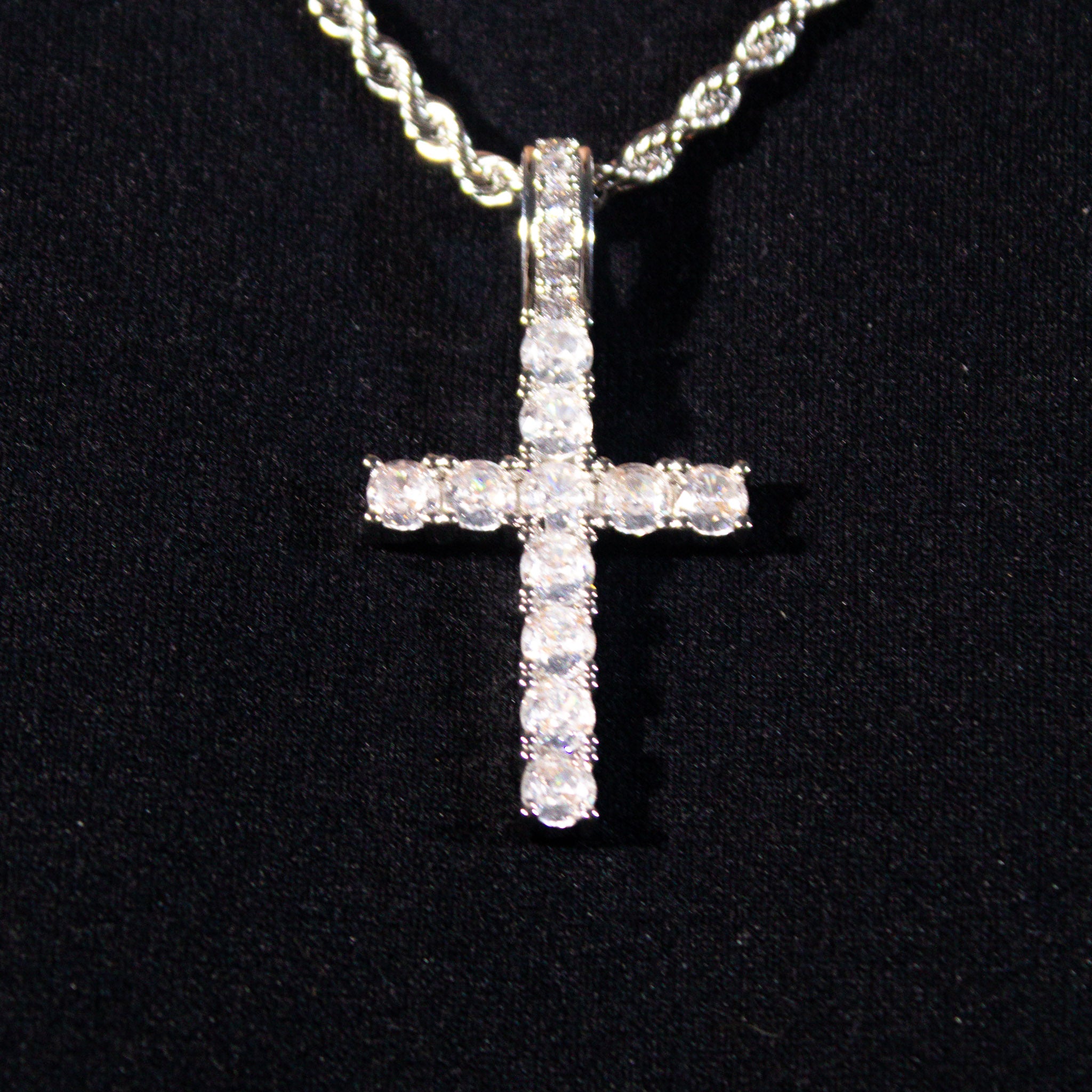 Tennis Cross Pendant