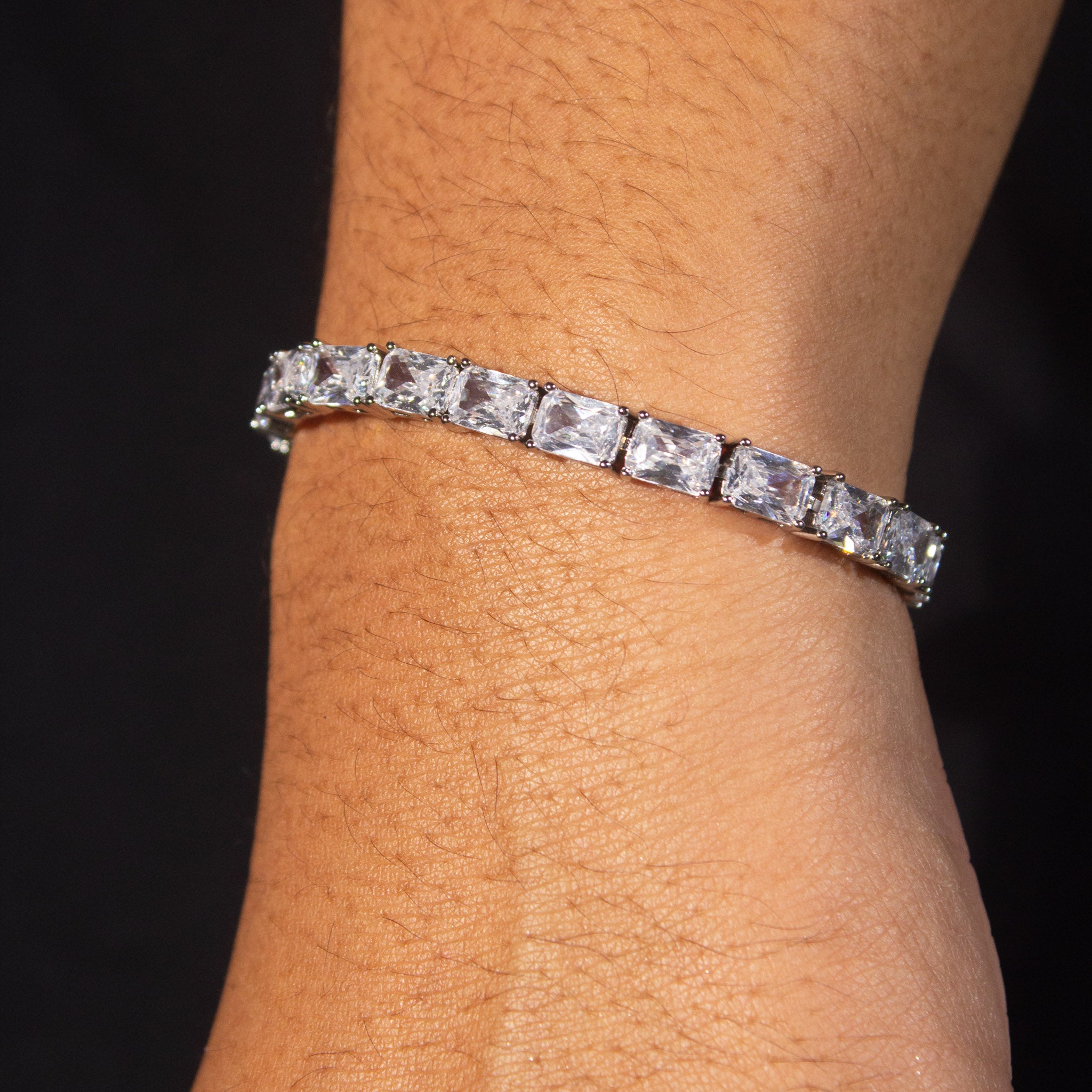 Iced Baguette Bracelet